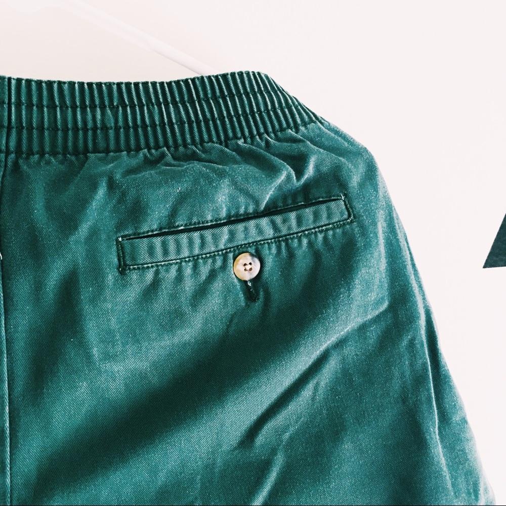 🏔 [size: M] Vintage Tommy Hilfiger Green Shorts - Picture 6 of 6